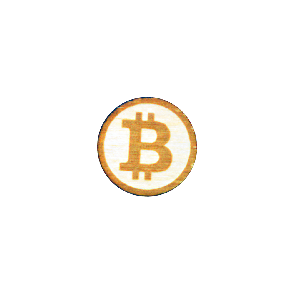 Przypinka Bitcoin